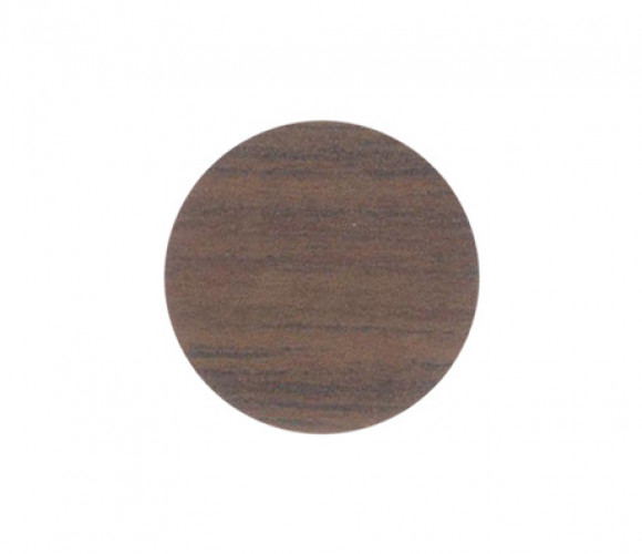Заглушка самокл. d=20мм Орех аида табак 20.806 (28шт/лист)
