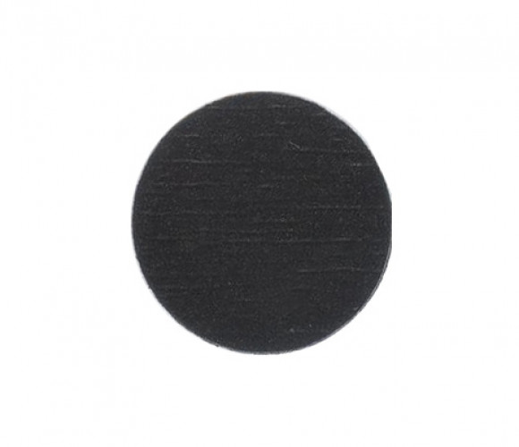 Заглушка самокл. d=20мм Черный древесные поры 20.324 (28шт/лист)