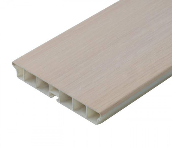 Универсальное закругление цоколя L=1м 100мм, Дуб Млечный