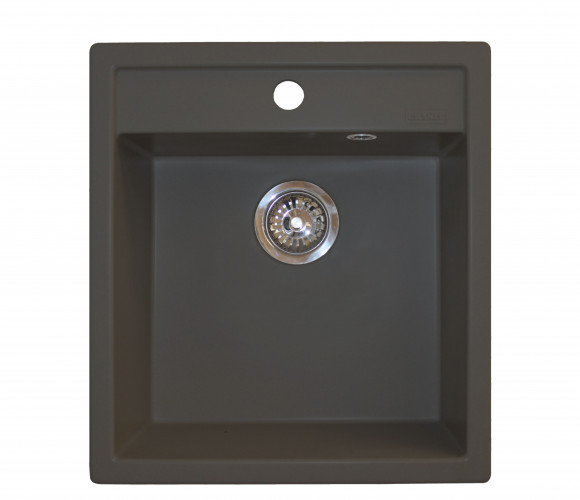 Мойка КВАДРАТ Черная 455*505*190мм.   GRANIT