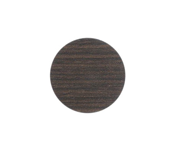 Заглушка самокл. d=20мм Венге Темный 20.310 (28шт/лист)***