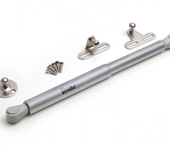 Газлифт 5кг серый, с фиксацией фасада GL104GR/50/3