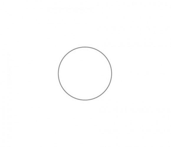 Заглушка самокл. d=14мм Белоснежный 14.318 (25шт/лист)