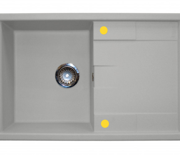 Мойка ТЕХНО-780 Светло-серая    780*500*180мм  GRANIT