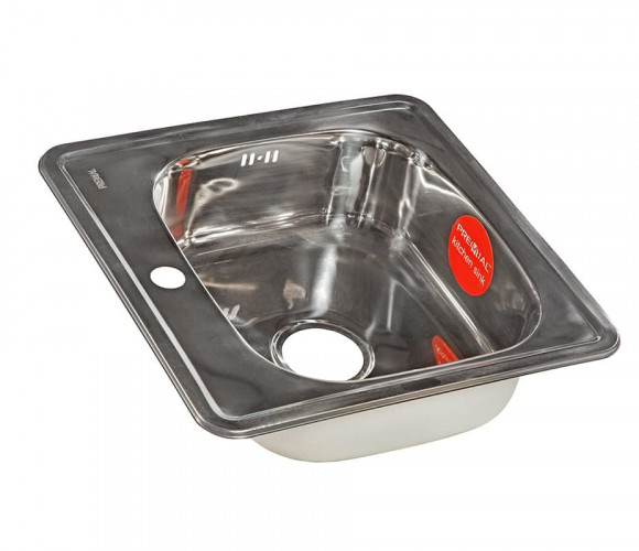 Мойка Premial 3838, (380x380х150мм, толщ.0,6мм) , Глянец