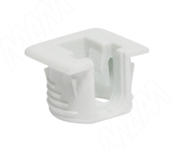 Полкодержатель для деревянных полок с фиксацией, белый FLIPPER   2574 21