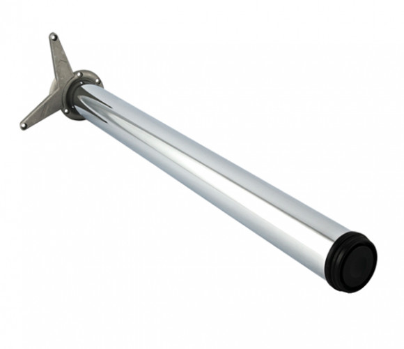 Опора стола  820х60мм  Хром