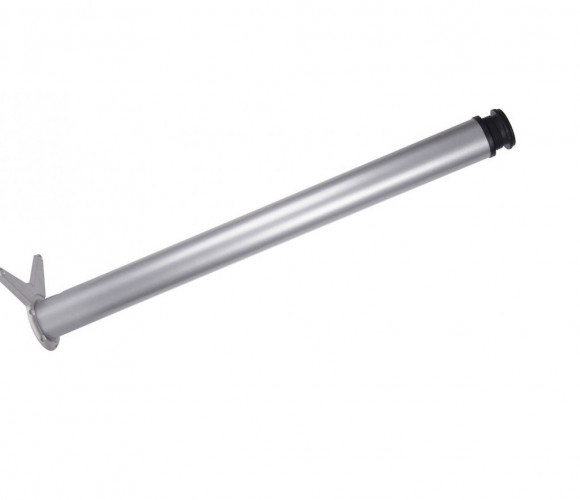 Опора стола 1100х60мм  Хром матовый