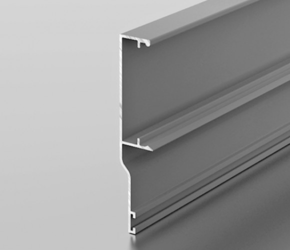 Профиль PS 1-04  Наличник верхней направляющей потолочный (Венге)****