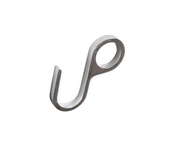 Крючок закрытый для рейлинга Gamet   Хром