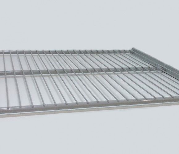 Полка для белья НЕ выдвижная металл. 600мм 45А008      568х460