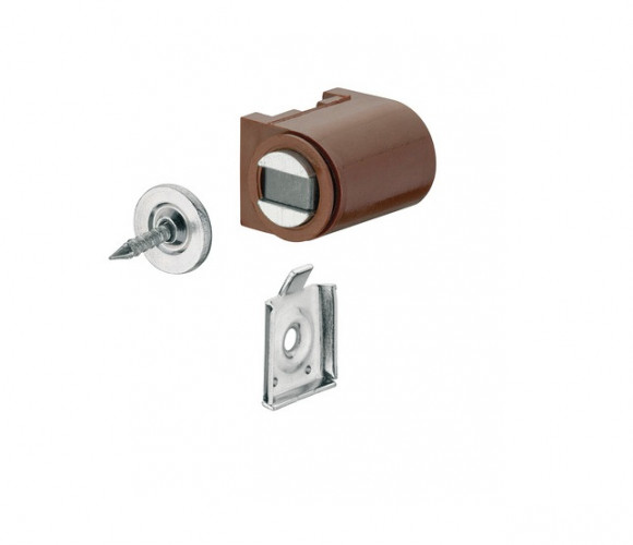 Раумплюс 246.13.120 Магнитная защелка корич. 3-4кг