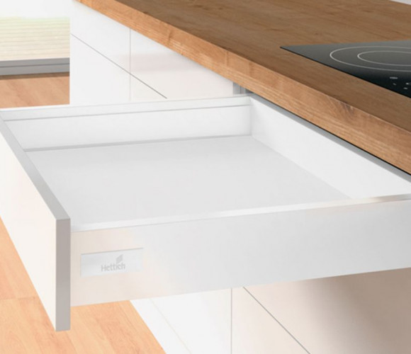 9230045 КОМПЛЕКТ ЯЩИКА INNOTECH ATIRA ПОЛНОГО ВЫДВ. SILENT SYSTEM, H70, NL300, БЕЛЫЙ