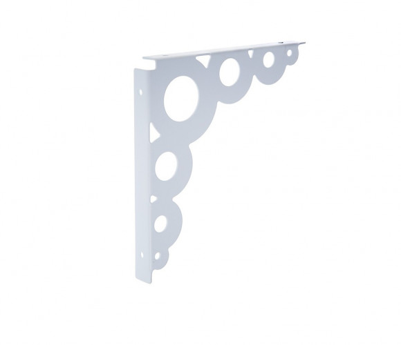 Кронштейн для полок 182х182х1,5мм   Белый