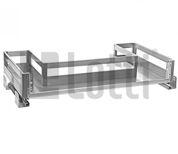 Cargo 900мм Корзина под мойку с крепл. к фос., с дов. 864х425х165мм Нерж.сталь SS1/900M/D