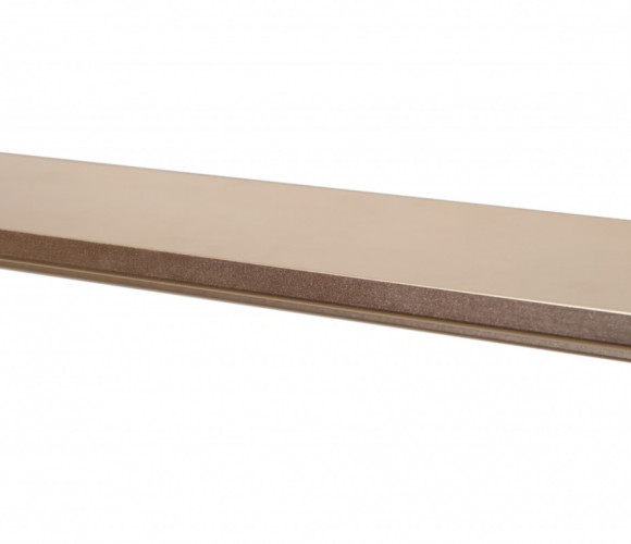 Полка прямая B-PLANUM, Шампань, 21*350*130мм SRK121/CHMP   БОЯРД