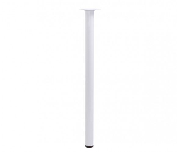 Опора стола 710х40мм Белая