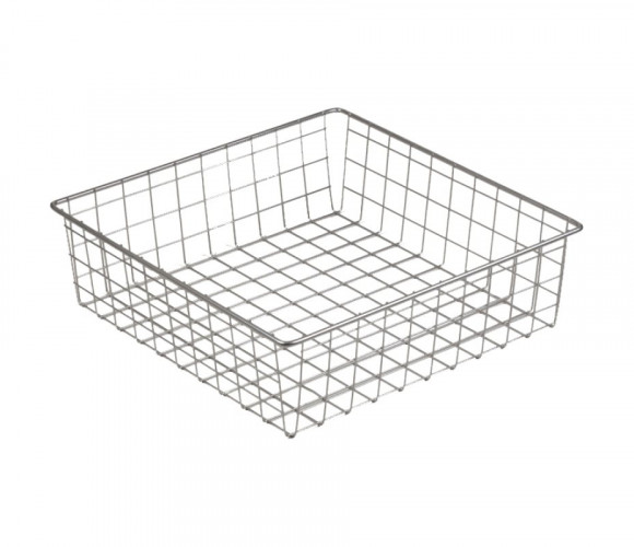 Корзина сетчатая 435х485х160мм  ХРОМ   (519)