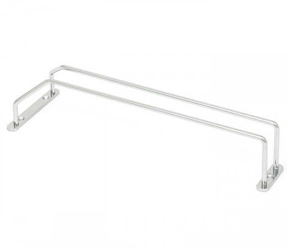 Держатель для фужеров однорядный 340х107х65мм, хром BJ002   110248