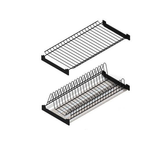 Посудосушитель LOFT 800мм, Черный