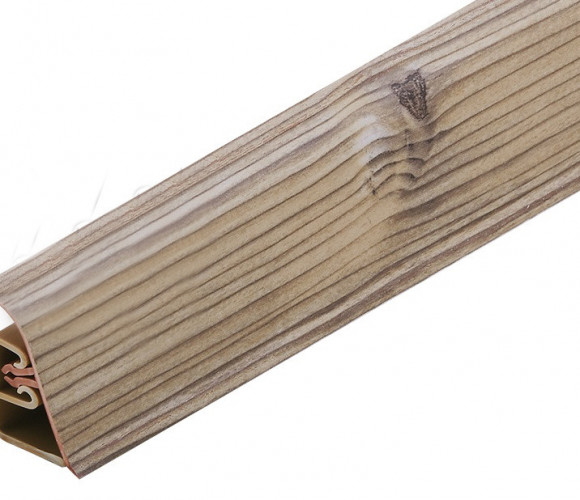 Thermoplast CEZAR BL44 - Плинтус - 1487 (4,2)   Пихта брамберг 37*24*4200 (BL44-066)