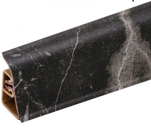 Thermoplast CEZAR BL44 - Плинтус - 222 (4,2)   Эрамоза черный 37*24*4200 (BL44-106)