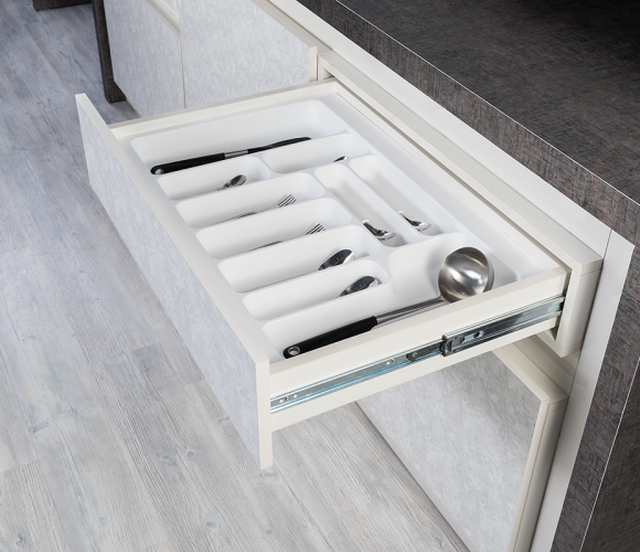 Вкладыш д/стол. приборов S-2284 М450 (390х490х55) белый