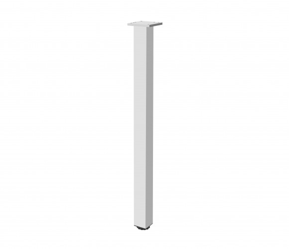 Опора для стола квадратная 820х46х46мм регулир. алюминиевая NM-46R820-05