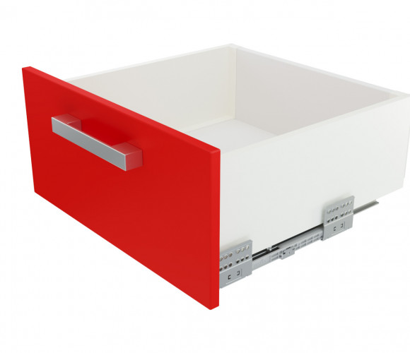 Ящик СТАРТ с ПРЯМЫМИ боковинами Белый SB20W.1/450, выс. стенки 167мм