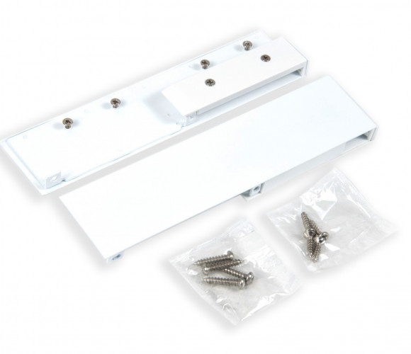 Держатель передней стенки СТАРТ высокого внутреннего с прямыми боковинами SBH64/W Белый