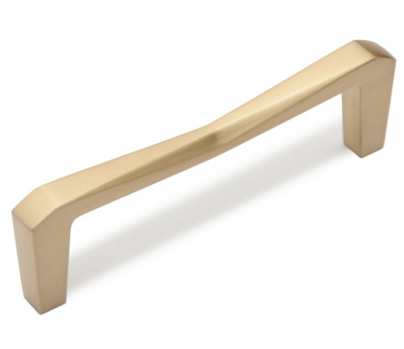 RS323MBSG.5/96 Матовое брашированное сатиновое золото Ручка STAR