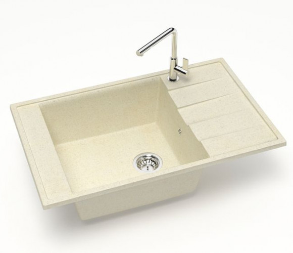 Мойка Модель 29,  815х500х212мм, Бежевый Q2 Мрамор
