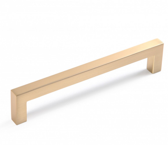 RS043MBSG.4/128 Матовое брашированное сатиновое золото Ручка QUADRA