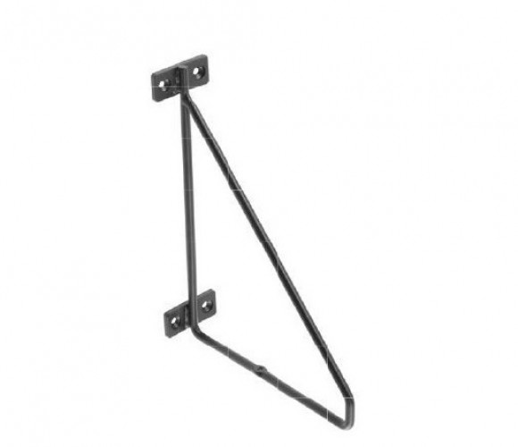 Полкодержатель BAR, 200х160мм, черный матовый