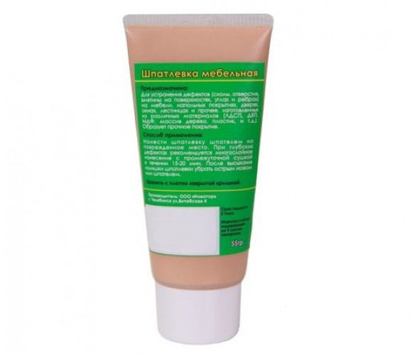Шпатлевка мебельная, цвет Клен Мэдисон