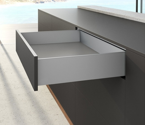 Ящик AvanTech YOU выс. бок. 139мм., длина 400мм., серебро