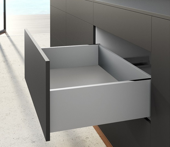 Ящик AvanTech YOU выс. бок. 187мм., длина 400мм., серебро