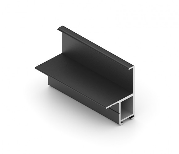 АРИСТО Профиль вертикальный NOVA, 2700, черный   NB0487