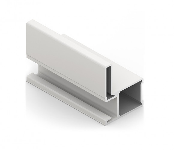 АРИСТО Профиль вертикальный l, 2700, белый глянец   AS0639