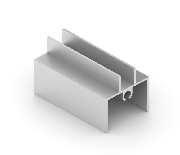 АРИСТО Профиль нижний 4В1, 5000, серебро   FA0408