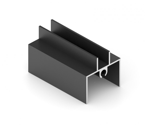 АРИСТО Профиль нижний 4В1, 5000, черный   FA0408