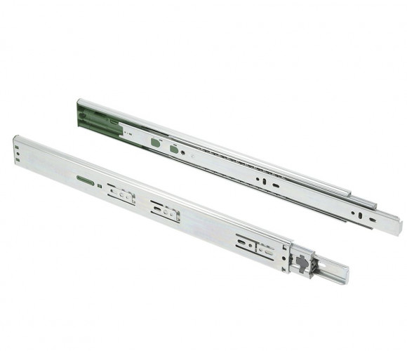 Направляющие шариковые Push to open C ДОВОДЧИКОМ PK-L-P2O-H45-350