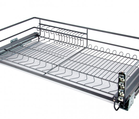 Cargo 900мм Посудосушитель CARMA KRS05/1/3/900/GRPH с довод. и крепл. к фас., ГРАФИТ   БОЯРД