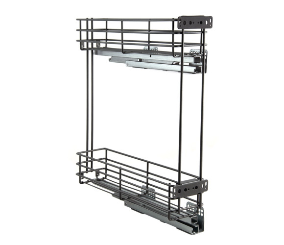 Cargo mini 150мм Bellissimo KR08/1/3/150/R/GRPH с доводчиком, ПРАВАЯ, ГРАФИТ  БОЯРД