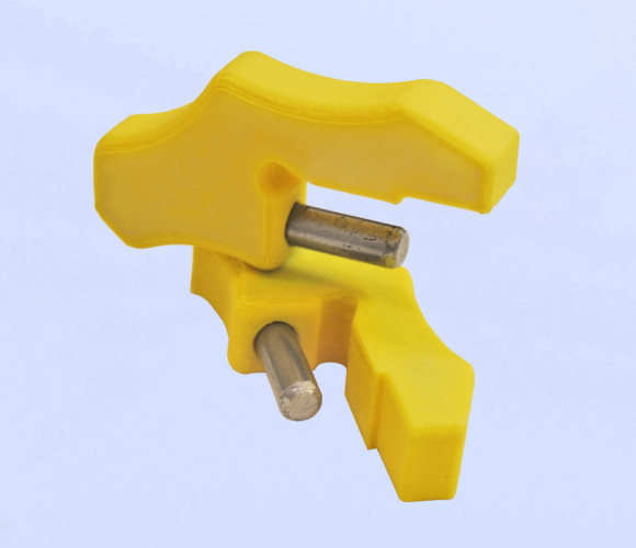 Упор переходник для кондуктора втулки 5 мм, для плиты 18 мм (2шт.)  УП-24