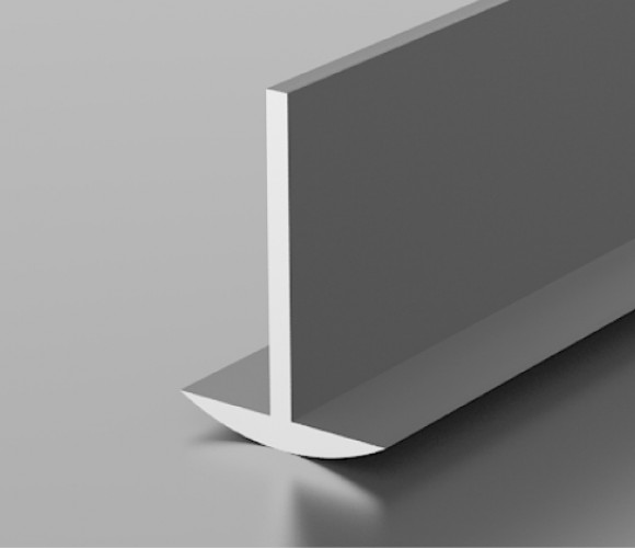 Профиль AL  К 1-01 Черный