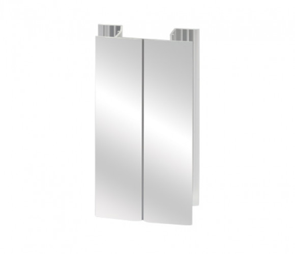 Угол цоколя внутренний 90 град. h120мм  зеркальный