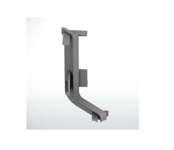 Угол для горизонт. профиля GOLA 90гр. L внутренний, Никель REHAU