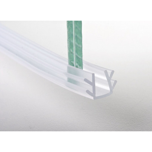 АРИСТО Уплотнитель П-образный, 4 мм, с шипами, прозрачный (100м)