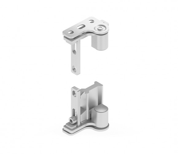 АРИСТО Механизм поворотный регулируемый, серебро   AS0000